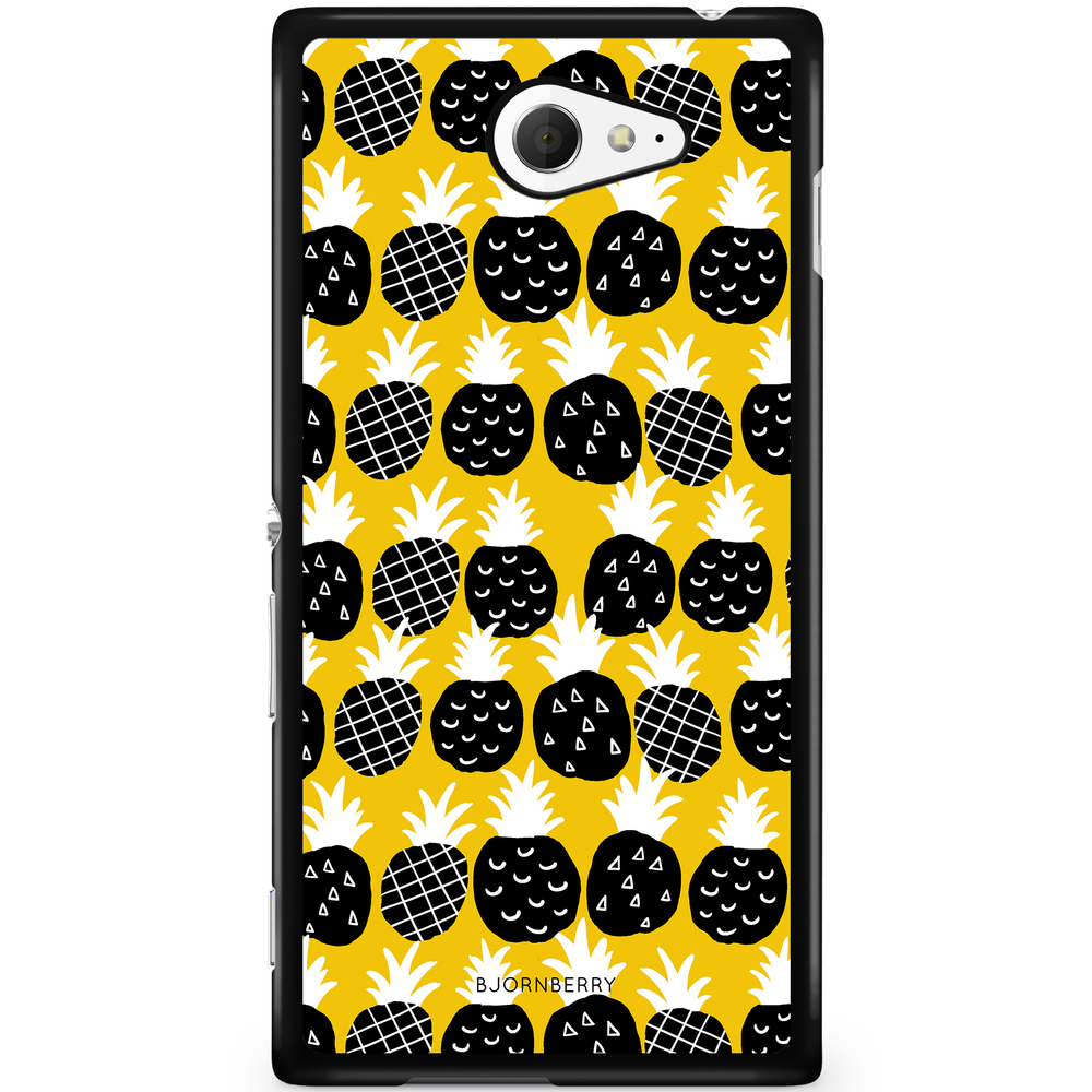 Sony Xperia M2 Aqua Case - Pineapples
