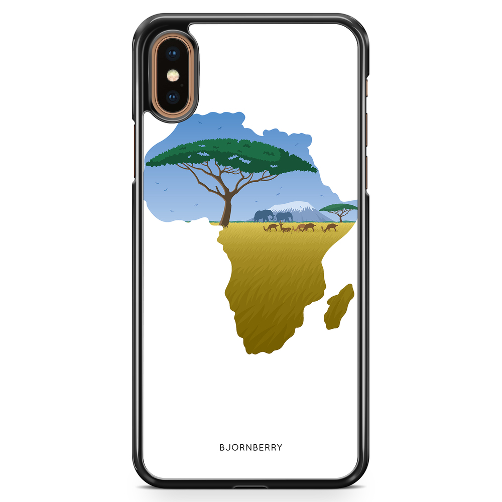 iPhone XS Max Case - Africa White