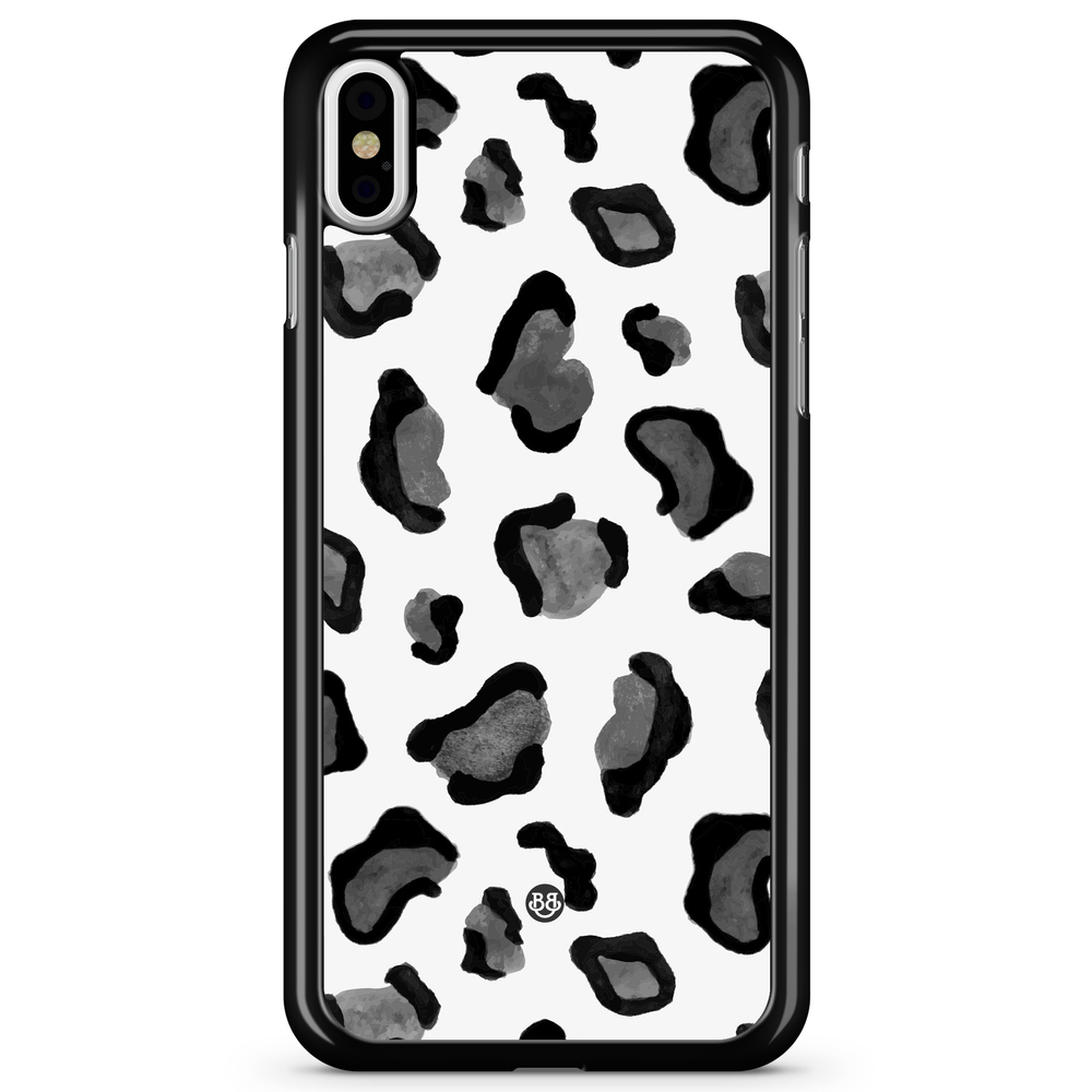 iPhone X / XS Case - Grey Leopard