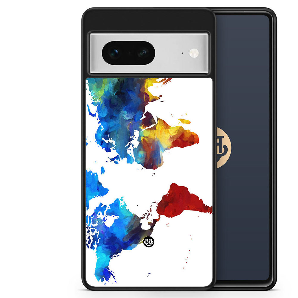 Google Pixel 7 Case - World Map