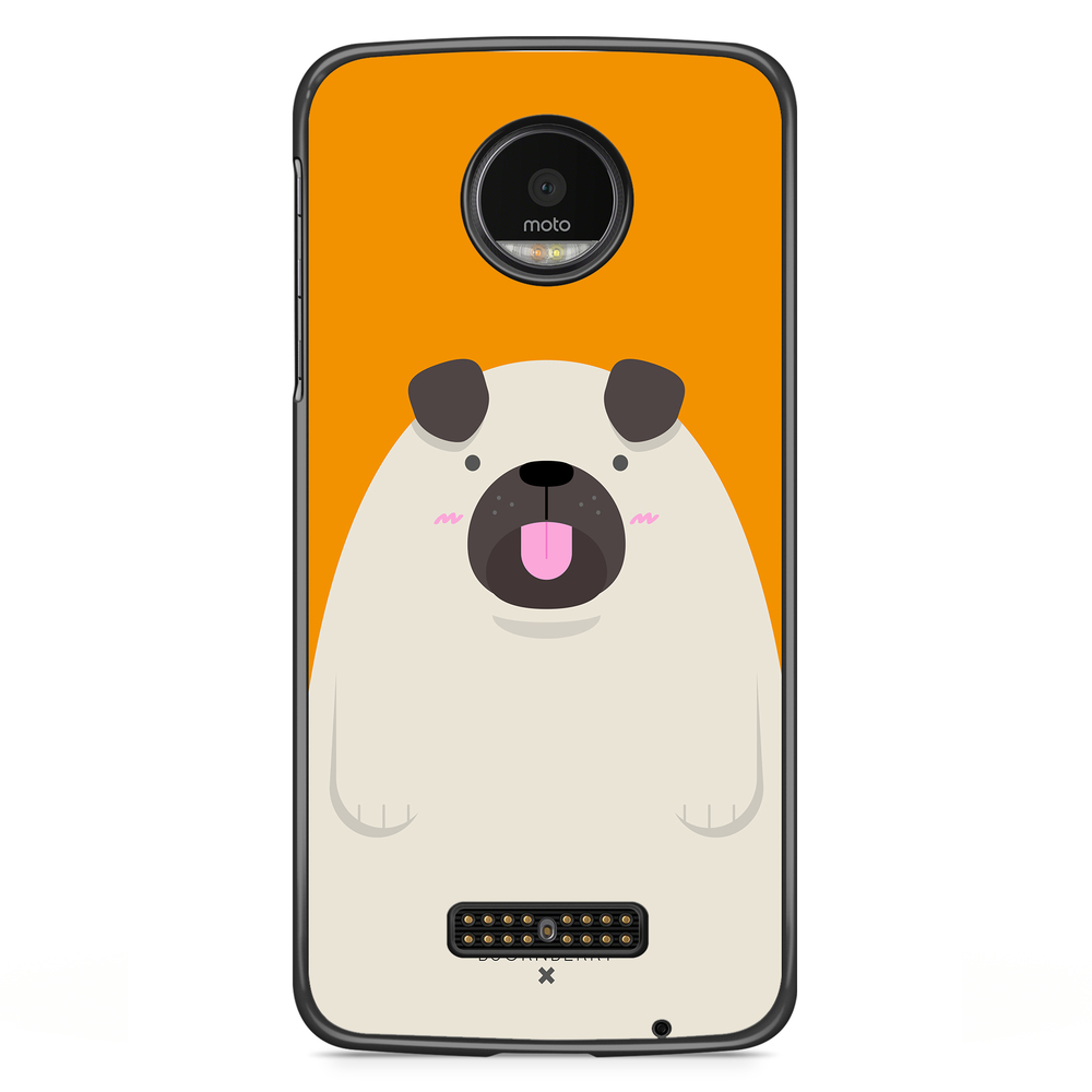 Moto Z2 Play Skal - Fet Mops