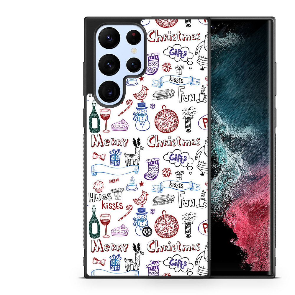 Samsung Galaxy S23 Ultra 5G Skal - Merry Christmas