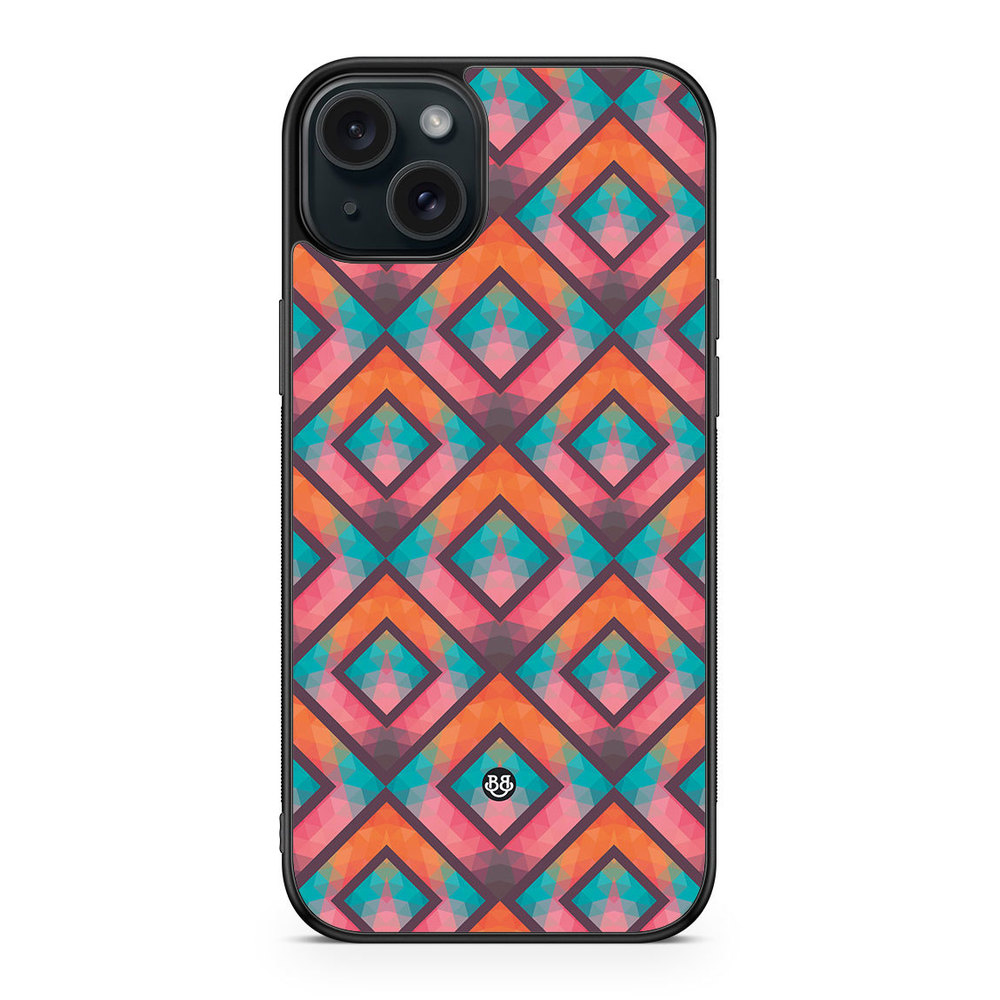 iPhone 15 Plus Case - Retro Squares