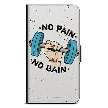 OnePlus 6 Wallet Case - No Pain No Gain