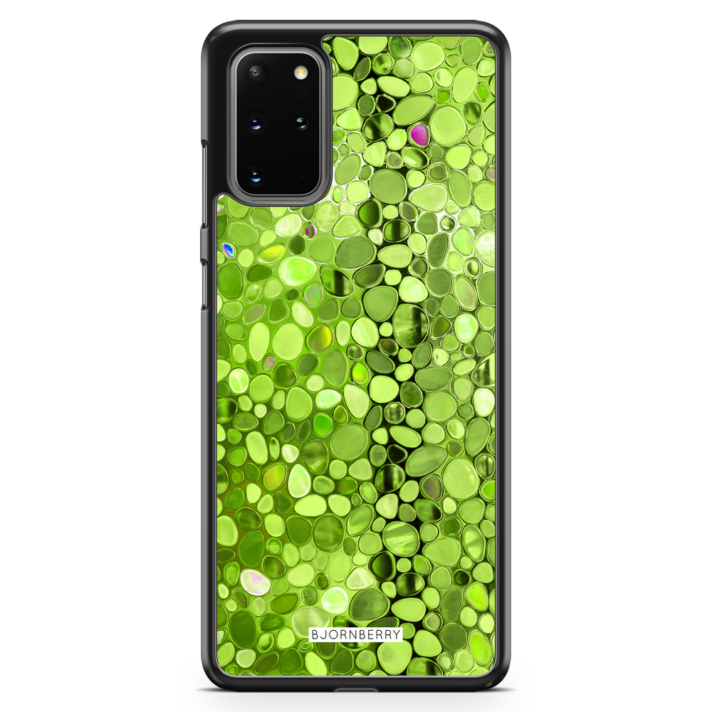 Samsung Galaxy S20 Plus Case - Stained Glass Green