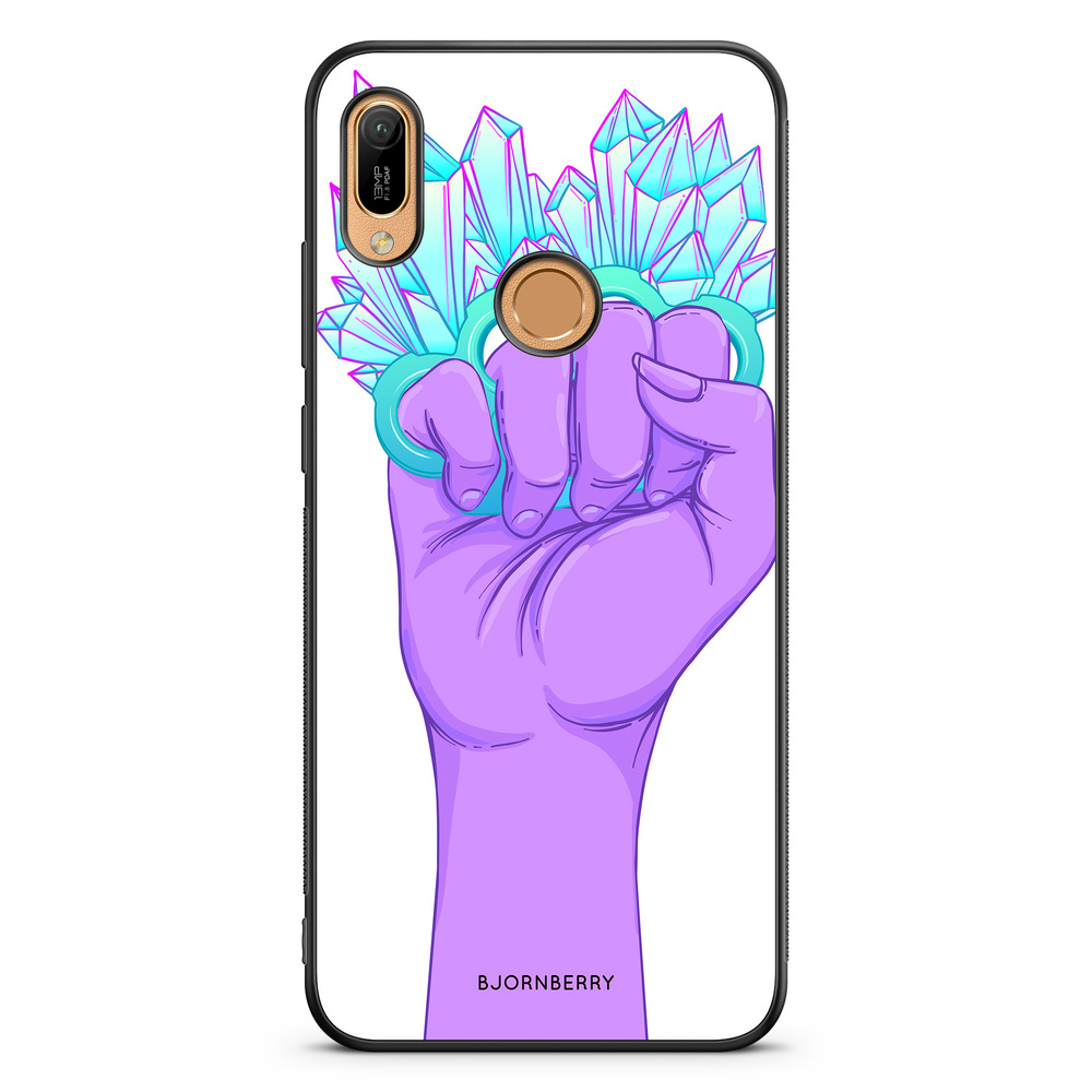 Huawei Y6 2019 Case - Crystal Knuckles