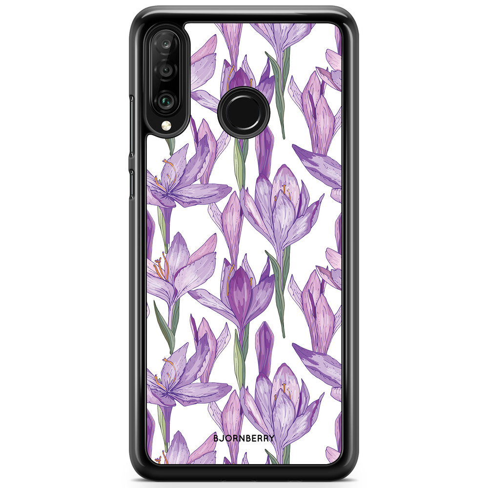 Huawei P30 Lite Case - Crocuses