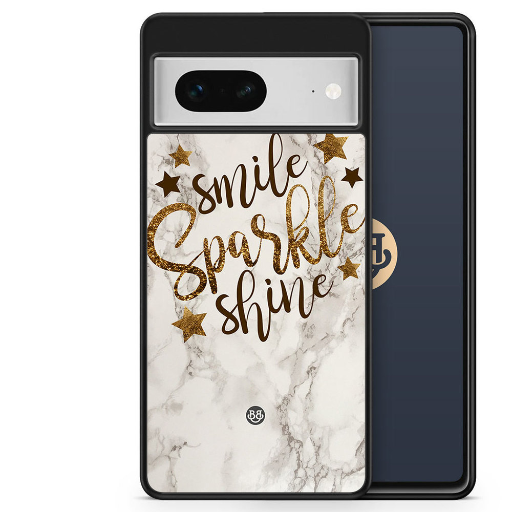 Google Pixel 7 Case - Smile,Sparkle,Shine