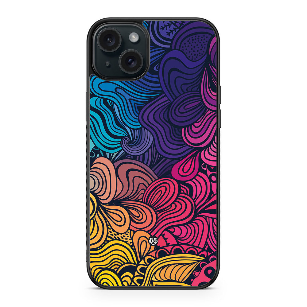 iPhone 15 Plus Case - Retro Flowers