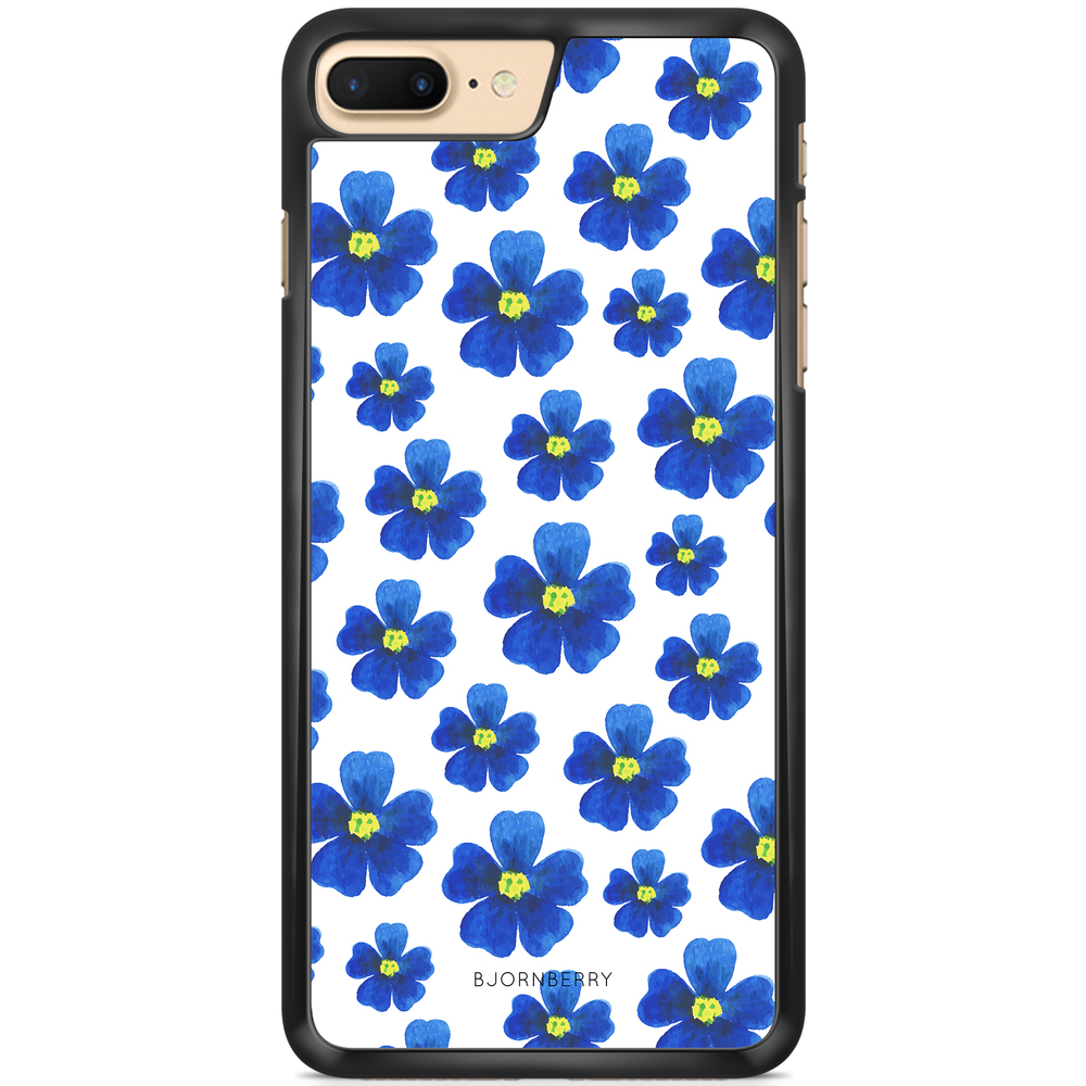 iPhone 7 Plus Case - Blue Flowers