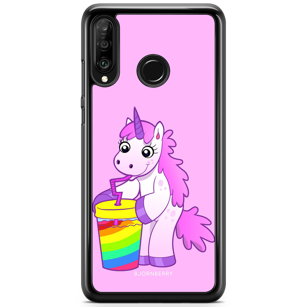 Huawei P30 Lite Case - Drinking Unicorn