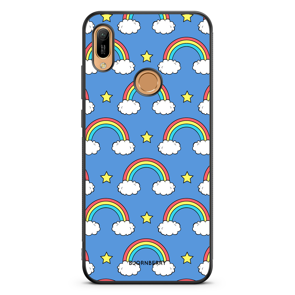 Huawei Y6 2019 Case - Rainbow Pattern