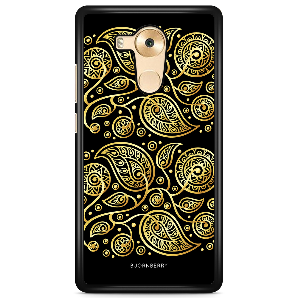 Huawei Mate 8 Case - Gold Flowers