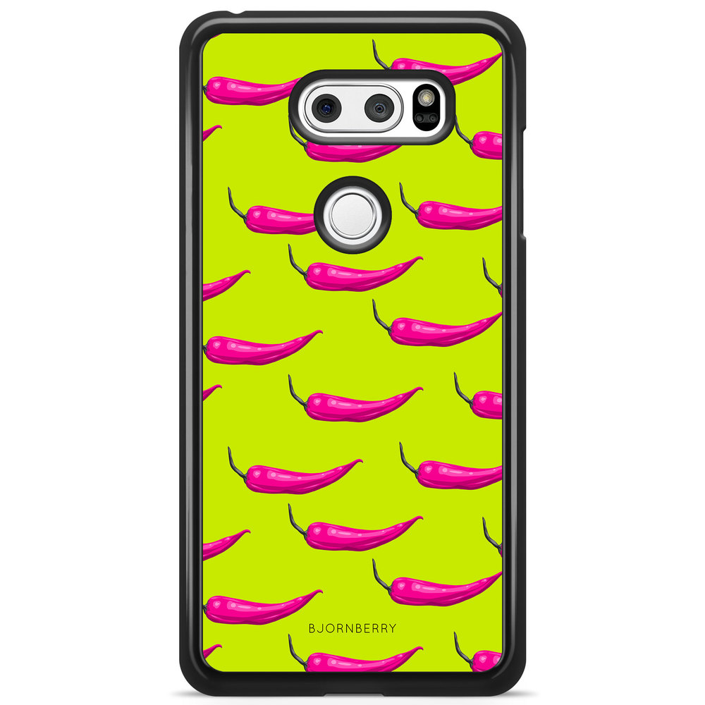 LG V30 Case - Chilli Pattern