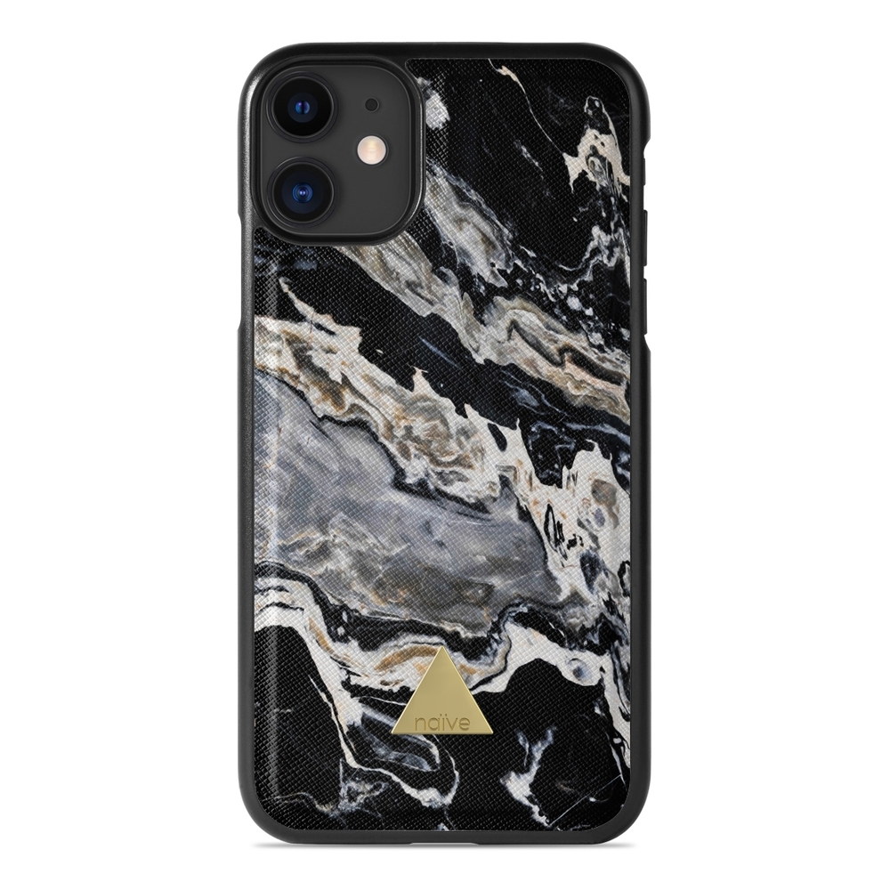 Naive iPhone 11 Case - Marble Storm