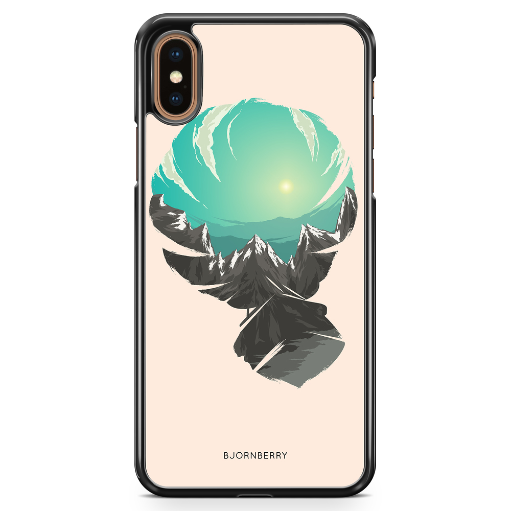 iPhone XS Max Case - Baloon Mountain