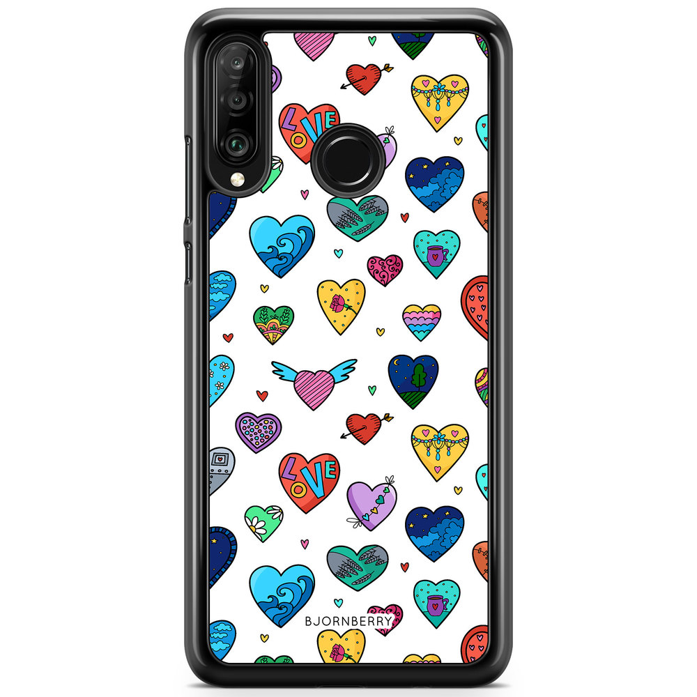 Huawei P30 Lite Case - Hearts