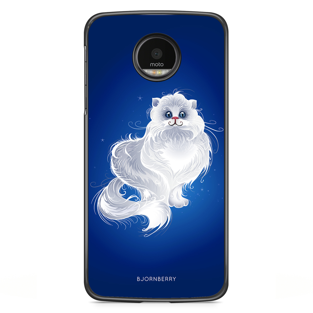 Motorola Moto G5S Plus Case - White Cat