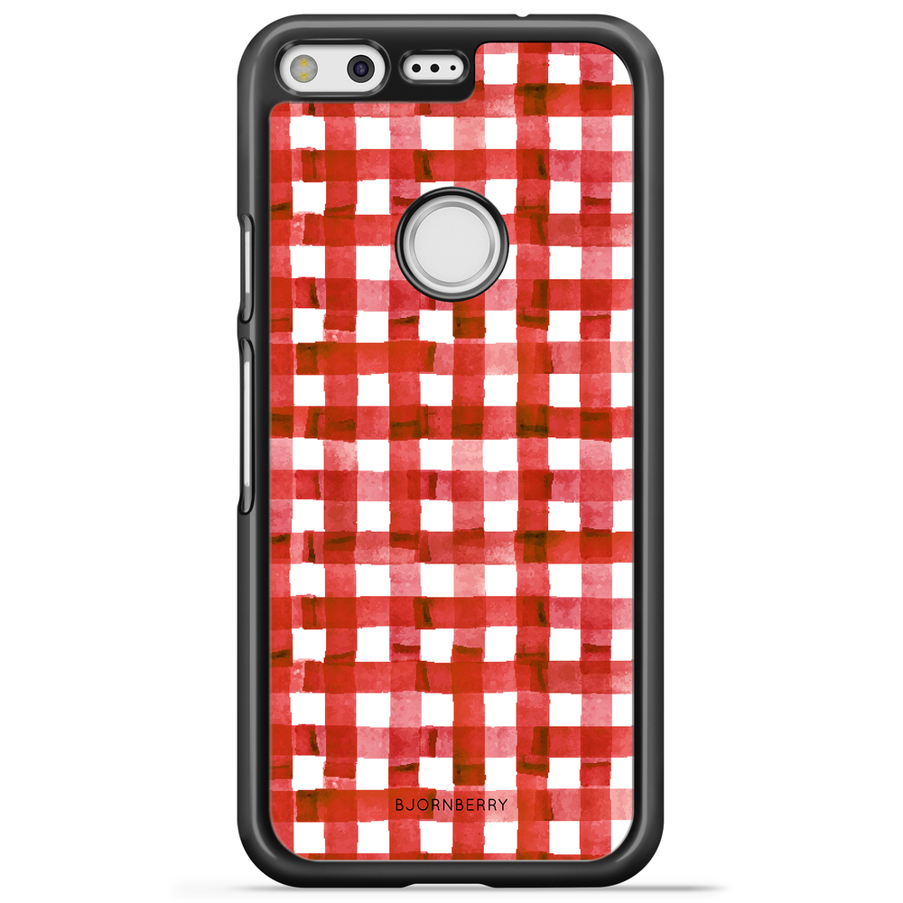 Google Pixel Case - Red Stripes