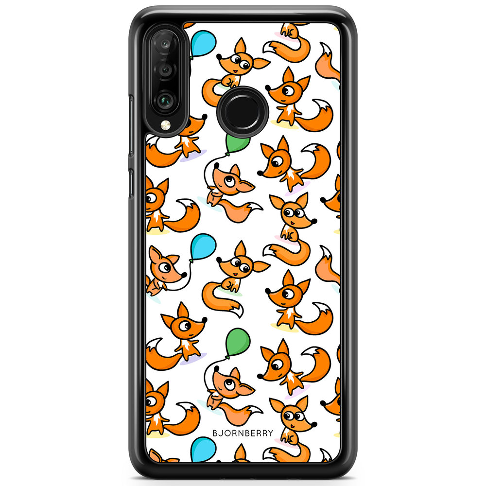 Huawei P30 Lite Skal - Små Rävar | Mobilskal & Mobilfodral BJORNBERRY