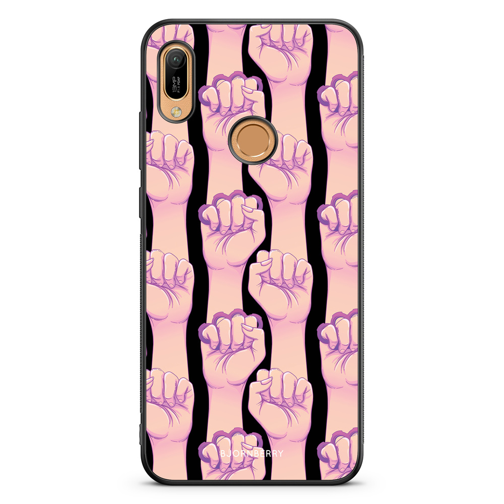 Huawei Y6 2019 Case - Hand Pattern