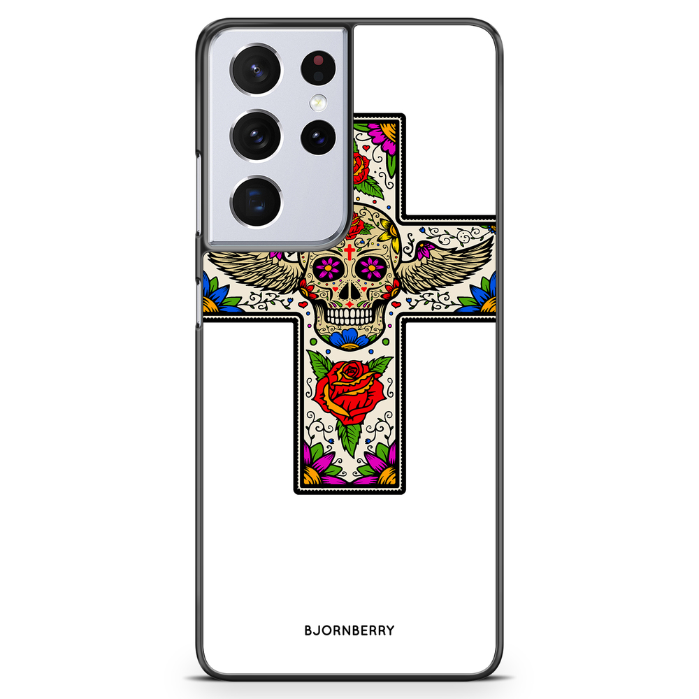 Samsung Galaxy S21 Ultra Case - Skull Cross