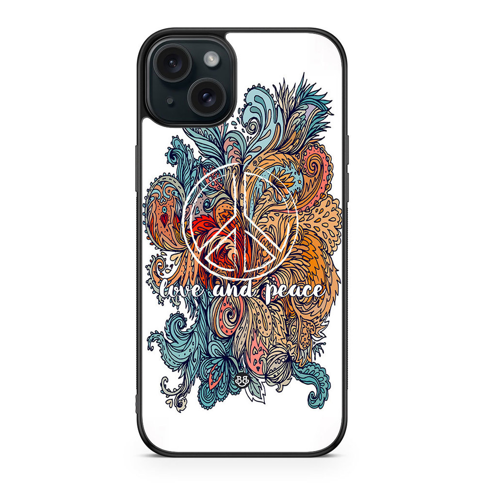 iPhone 15 Plus Case - Love and peace