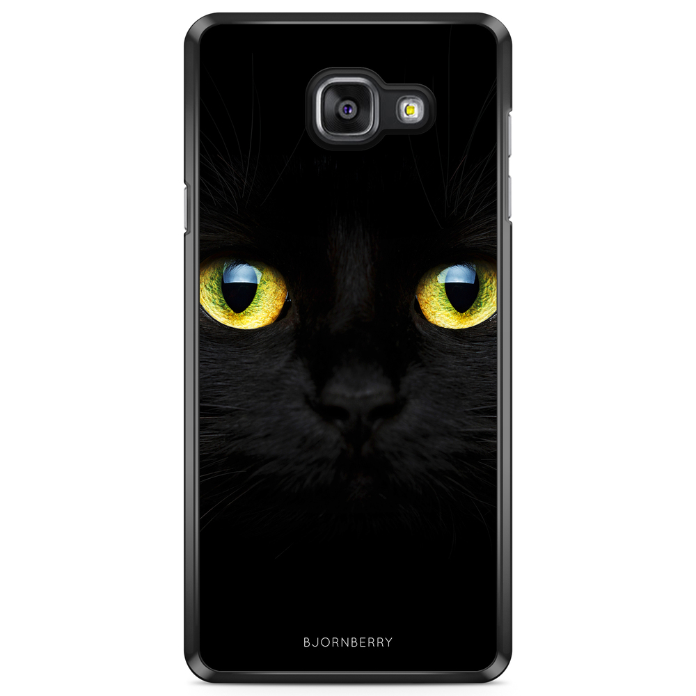 Samsung Galaxy A5 6 (2016) Case - Black Cat Close Up