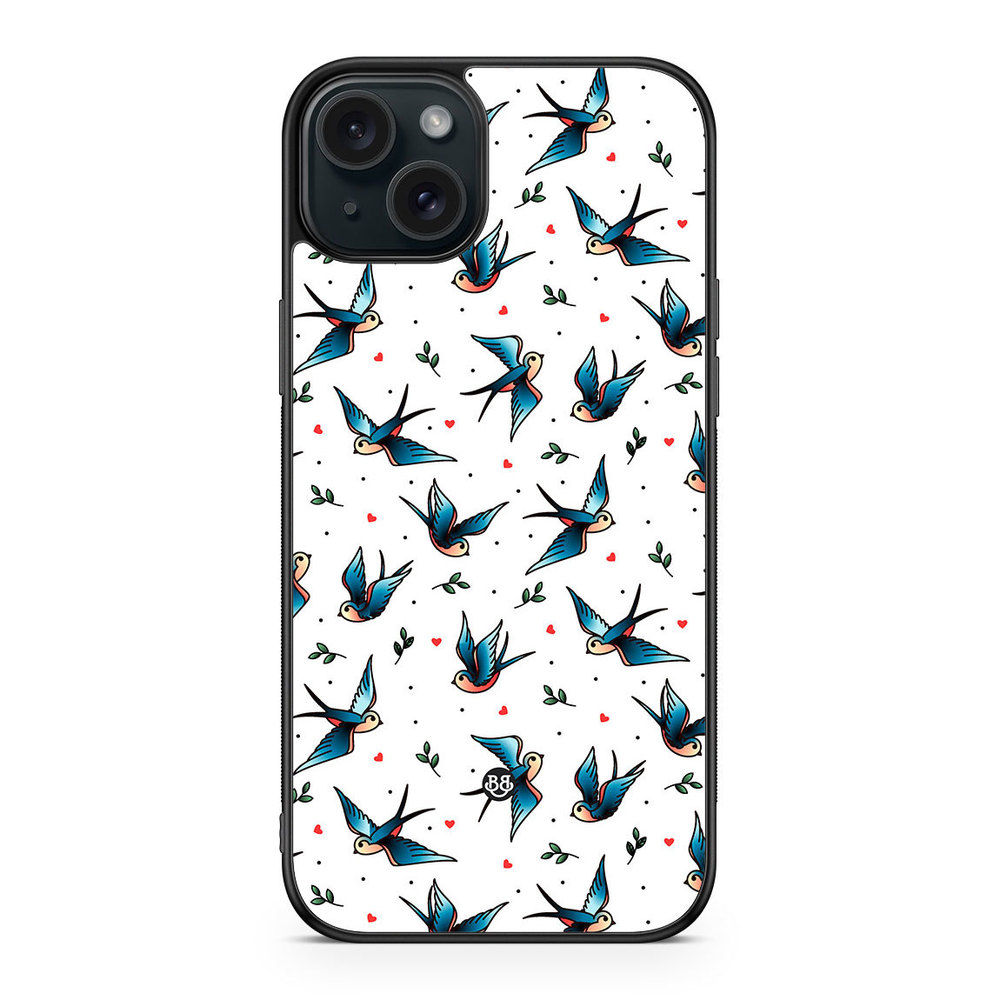 iPhone 15 Plus Case - Swallows