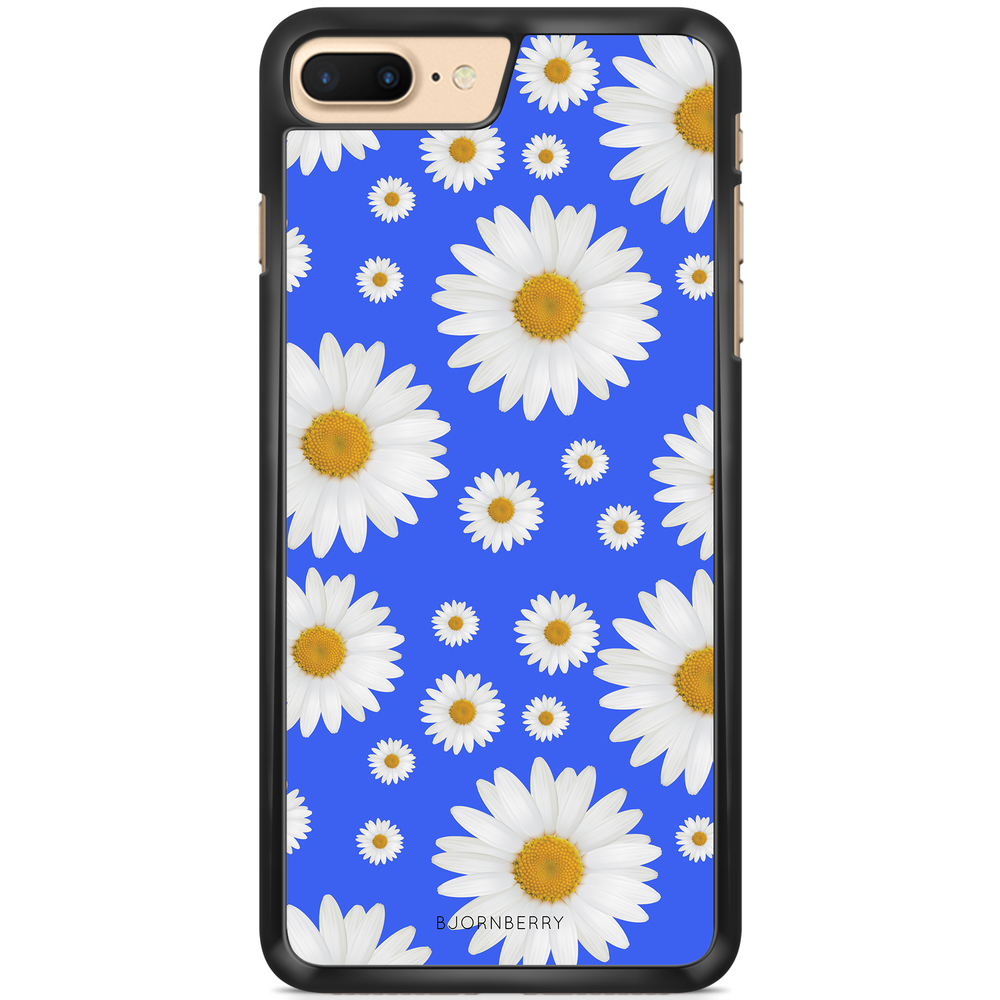 iPhone 7 Plus Case - Blue Daisy Flowers