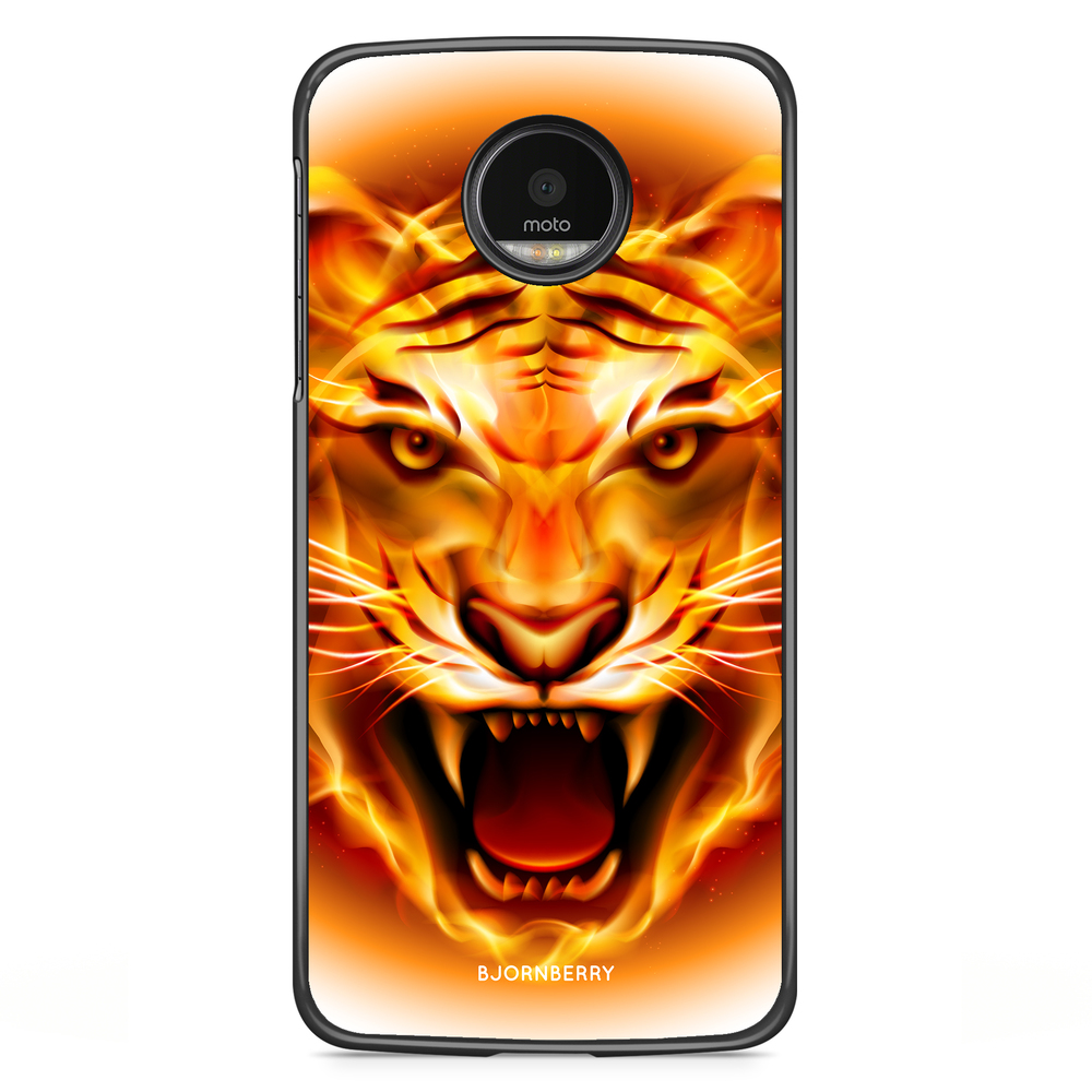 Motorola Moto G5S Plus Case - Flames Tiger