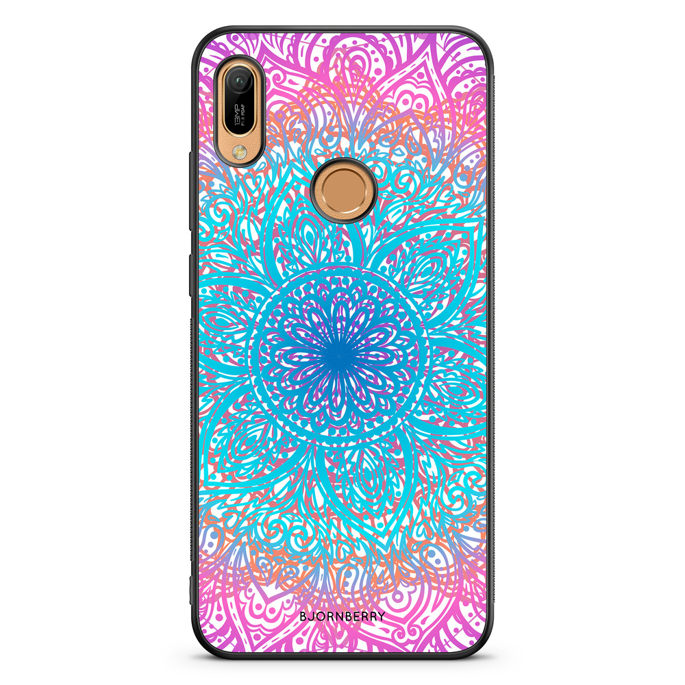Huawei Y6 2019 Case - Pastel Mandala