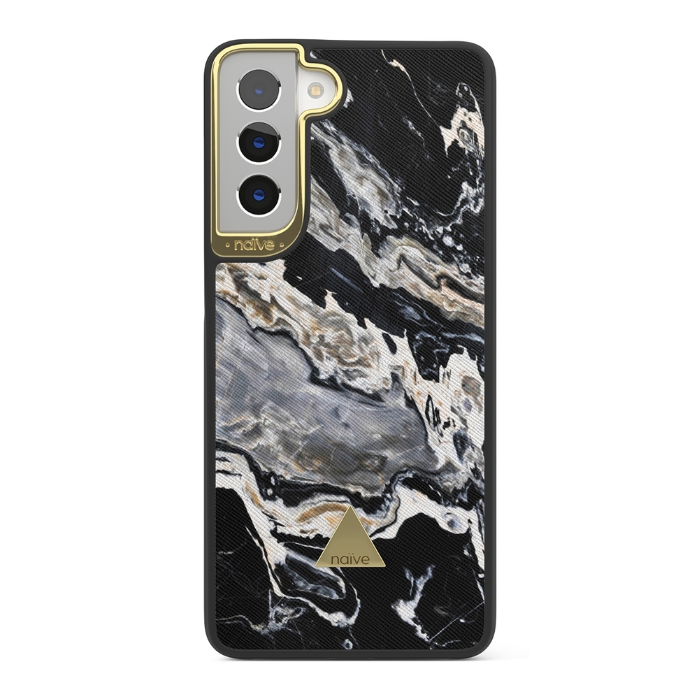 Naive Samsung Galaxy S21 Plus Case - Marble Storm
