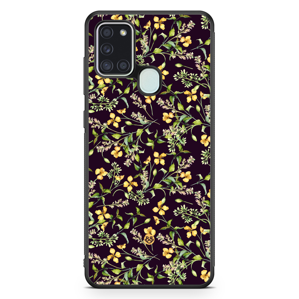 Samsung Galaxy A21s Case - WILD AUTUMN - Frosted Flora