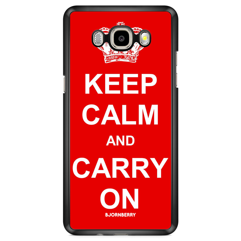 Samsung Galaxy J7 (2016) Case - Keep calm carry on