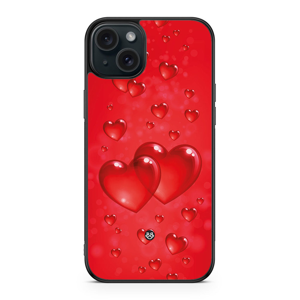 iPhone 15 Plus Case - Hearts