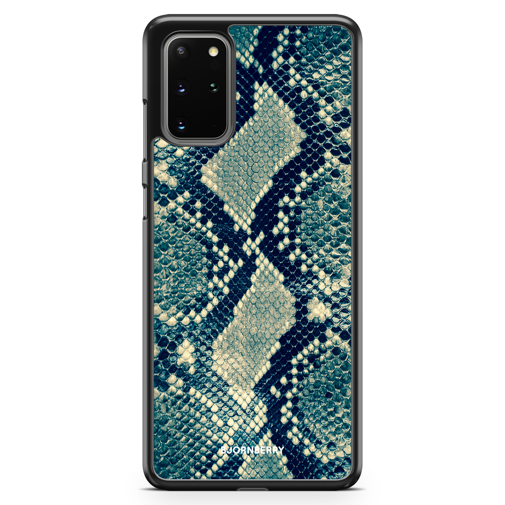 Samsung Galaxy S20 Plus Case - Blue Snakeskin