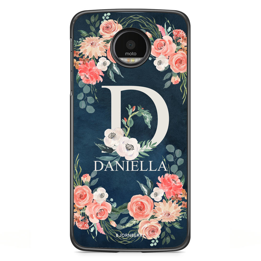 Motorola Moto G5S Plus Custom Case - Monogram Name