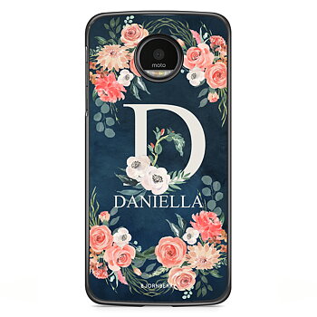 Motorola Moto G5S Plus Custom Skal - Monogram Namn