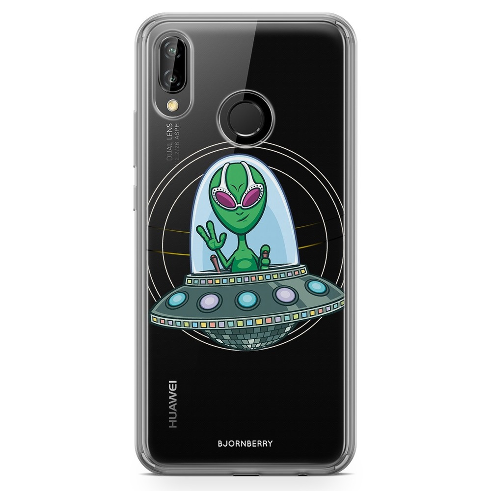 Huawei P20 Lite Fashion Skal - UFO Alien