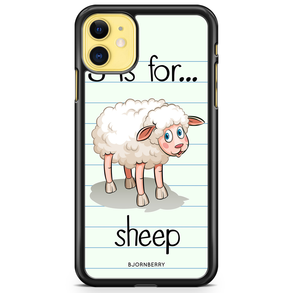 iPhone 11 Case - S is for Sheep