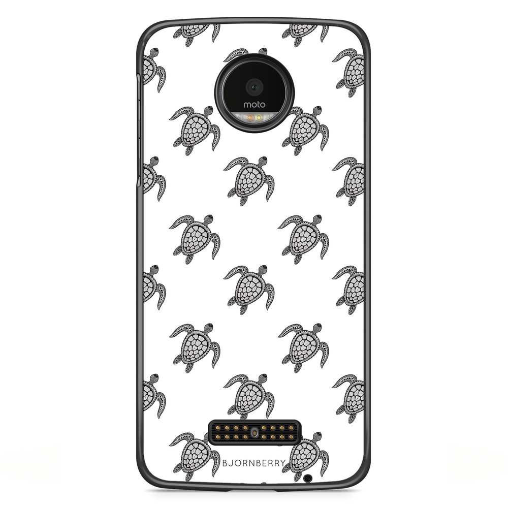 Moto Z2 Play Case - Turtle Pattern
