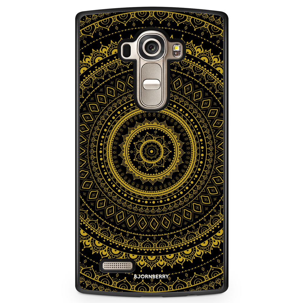 LG G4 Case - Black Gold Mandala