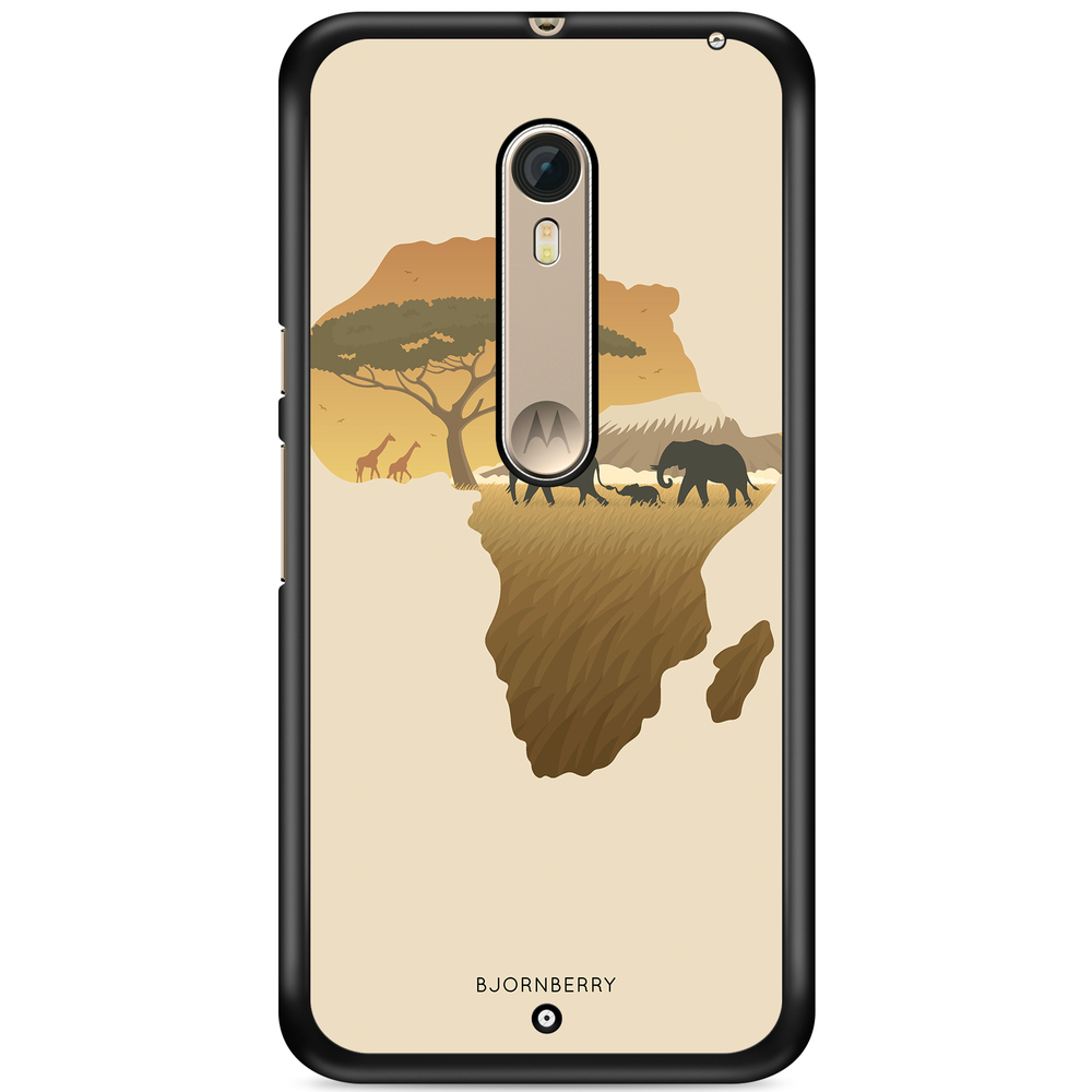 Moto X Style Case - Africa Brown
