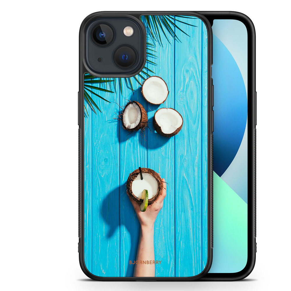 iPhone 13 Mini Case - Coconut Drink