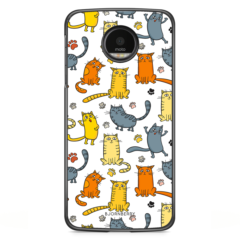 Motorola Moto G5S Plus Case - Cat Pattern