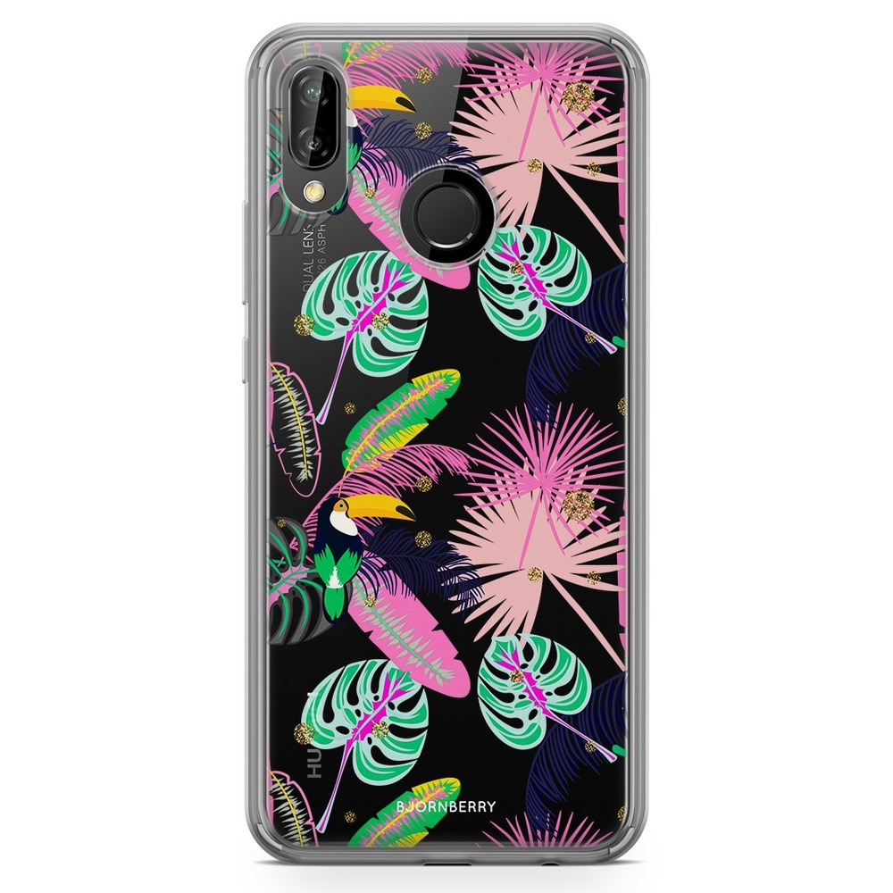 Huawei P20 Lite Fashion Case - Tropical Pattern