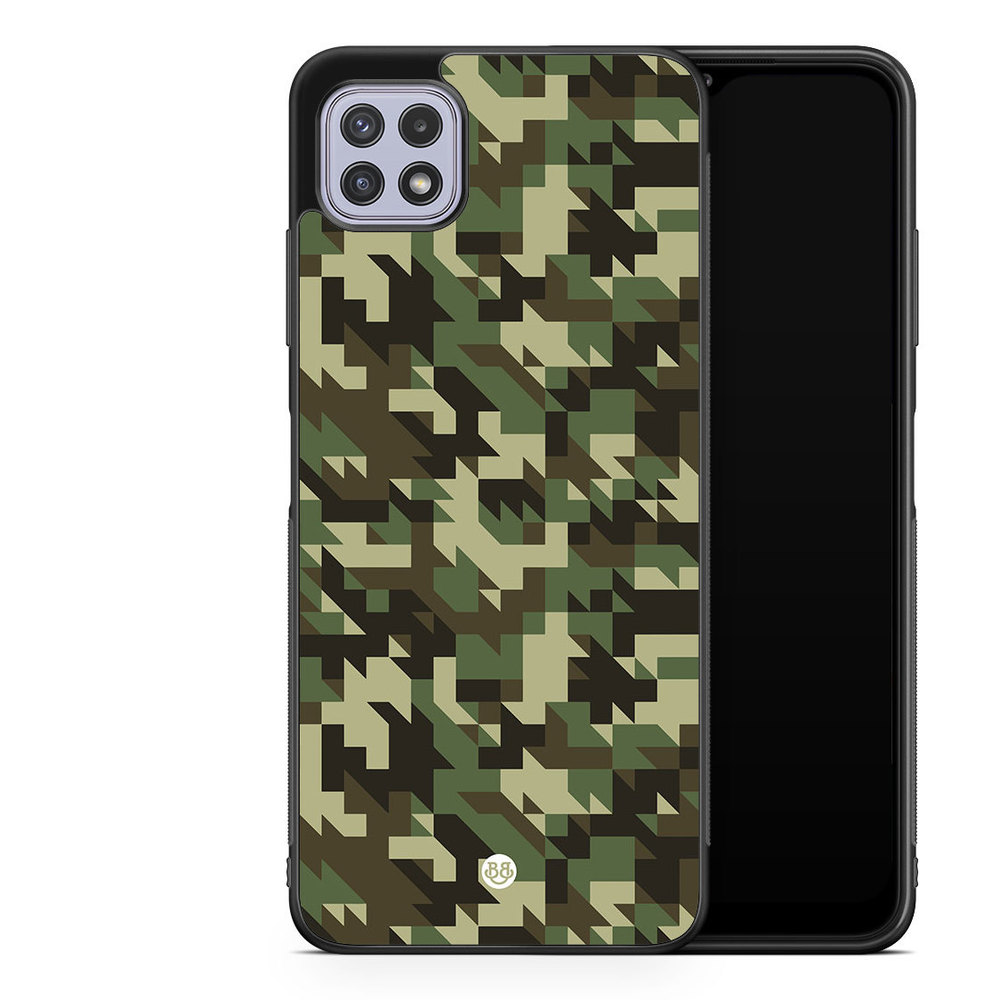 Samsung Galaxy A22 4G Case - Houndstooth Camo