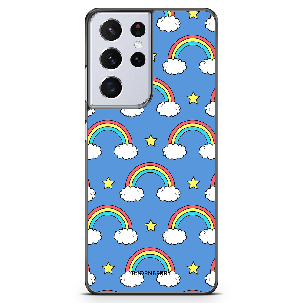 Samsung Galaxy S21 Ultra Case - Rainbow Pattern