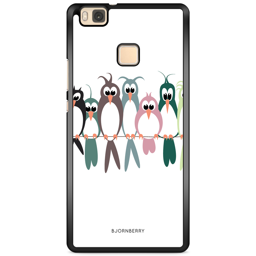 Huawei P9 Lite Case - Birds on a string